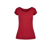 Women’s Wide Neck T-shirt Build Your Brand Rouge 5XL