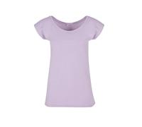 Women’s Wide Neck T-shirt Build Your Brand Violet 2XL