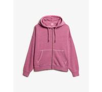 Superdry Essential Logo Half Zip Sweater Pink M Woman