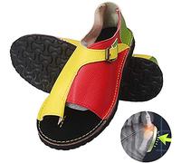 Women Sandals Flat Sole Slippers Ladies Mules Orthopedic Sandals Summer Beach Flip Flop Big Toe Bone Correction Shoes Outdoor Anti Slip Clip Toe Orthopedic Bunion Corrector Sandals