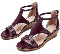 Women Sandals PU Wedges Shoes Woman Rome Vintage Sandal Ladies Gladiator Open Toe Platform Casual Summer Female Shoe Fashion