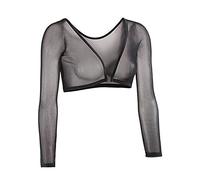 Women Seamless Arm Shaper, Long Sleeve Slimming Arm Shaper Compression Vest Post Surgical Slimmer Black