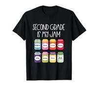 Women Second Grade is My Jam Strawberry Second Grade Teacher T-Shirt