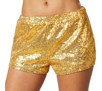 Women Sequin Hotpants Sexy Mini Shorts Glitter Sparkle Clothes Party Dance Shiny