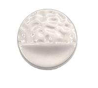 Women Sewing Buttons for Clothing,Vintage Metal Buttons,Suit Metal Flat Button, Matt Silver 710, 25 mm 10pcs