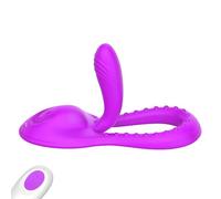 Women Sex Toys Sit and Ride Vibrator - Remote Control Riding Dildo Vibrators with 10 +10 Vibrating Modes for G Spot Clit Anal Stimulation, Adult Sex Toy Games for Women Men Couples