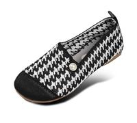 Women Shoes The Square Women's Slip-On Shoes, Squared-Toe, Made from Recycled Plastic Bottles & Machine Washable Black