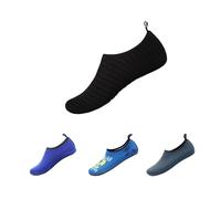 Women Shoes Unisex Water Shoes Aqua Shoe Mens Womens Quick-Dry Slip-On Aqua Yoga for Beach Sea Park Surfing Diving Swimming Walking Boating Snorkeling (Black, 8)
