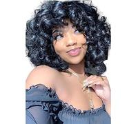 Women Short Curly Kinky Wigs Fluffy Wavy Synthetic Hair Wig Stylish Wigs For Women Girls Daily Party Use