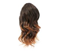 Women Short Ponytail Extension Claw Clip in Hairpiece Synthetic Hair Extensions Daily(1B)