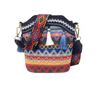 Women Shoulder Bag, Ethnic Tribal Pattern Traditional Sling Pack, Handmade Shoulders Bag With Stylish Pattern, For Work Commuting Outdoor Travel Girls Phone