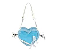 Women Shoulder Bag Fashion Dating Japanese Styles Itabag Sweet Bows Messengers Lovely Crossbody Heart Shape Itabag Lovely Shoulder Japanese Crossbody Dating