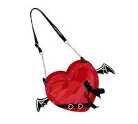 Women Shoulder Bag Fashion Dating Japanese Styles Itabag Sweet Bows Messengers Lovely Crossbody Heart Shape Itabag Lovely Shoulder Japanese Crossbody Dating