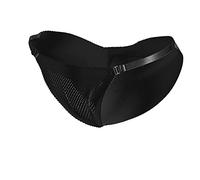 Women Silicone Buttocks Padded Bum Butt Hip Knickers Fake Size Enhancer Panties,Fake Buttock Body Shaper Hip Enhancer Black