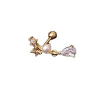 Women Silver Earrings, 1Piece Cactus Feather Leaves Moon Scorpion Fish Zircon Copper Stud Earrings Classic Trendy Female Piercing Jewelry Gift Gifts for Girlfriend, Wife, Sister, Daughter, Mother on