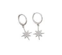 Women Silver Earrings, 925 Sterling Silver Cute Bee Dolphin Pendant Hoop Earrings For Valentine'S Day Anniversary Circle Pendientes Fine Jewelry