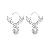 Women Silver Earrings, Fashion Eagle Wings Earrings Angel Wings Drop Earrings For Women Metal Earing Gold Silver Color Earings Jewelry Earring Gifts For Girlfriend, Wife, Sister, Daughter, Mother On B
