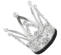 Women Ski Helmet Decoration Rhinestone Helmet Accessory Silver Tiara | Metal and Rhinestone Build, Lightweight with Strong Adhesive, for Sports and Cycling Helmets