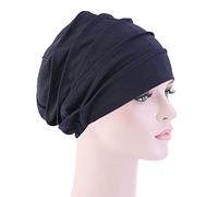 Women Sleep Cap Chemo Headwear Headband Turban Hat Ladies Muslim Headscarf Stretch Night Headcover Slouchy Beanie Skull Cap Bandana Head Wrap Sleep Bonnet Hat for Chemo Cancer Hair Loss Hair Beauty