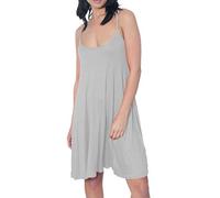 Women Sleeveless Camisole Strappy Tank Top Summer Long Printed Lace Cotton Swing Plain Colorful Floral Vest Dress.