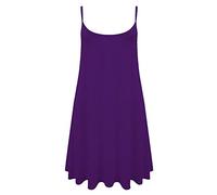 Women Sleeveless Camisole Strappy Tank Top Summer Long Printed Lace Cotton Swing Plain Colorful Floral Vest Dress.