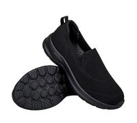 Women Slip On Casual Shoes,Hands Free Slip Ons Womens,Soft and Light,Breathe and Stay Cool,for Workout Walking Casual Fishing Gardening Shopping Travel Driving Black
