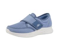 Women Slip On Shoes Breathable Elderly Walking Shoes Old Cloth Shoes Middle Middlescent and Elderly Sports Shoes Orthopedic Footwear (Light Blue, 40)