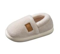 Women Slippers Ladies' Casual and Fashionable Bag and Autumn Winter Indoor Home Anti Slip Warm Slippers Saints Slippers for Women Khaki