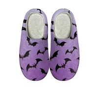 Women Slippers Women's Warm Slippers Soft And Comfortable Warm Your Feet In Winter (Purple, 8)