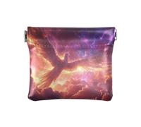 Women Small Coin Purse Pouch Wallet Mini Coin Bags Leather Phoenix Phenix 2 Men
