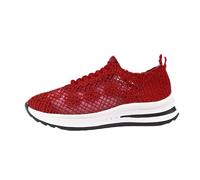 Women Sneakers Comfortable Mesh Breathable Front Canvas Sports Casual Shoes Slingback Shoes for Women (Red, 4.5)