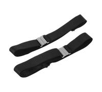 Women Sock Stay Straps 2pcs Adjustable Black Polyester High Elastic