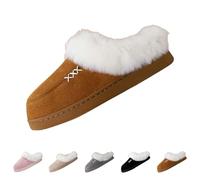 Women Soft Fuzzy Sliders, Slippers Ladies Fluffy Loungewear-Plush Fleece Lined Shoes For Home Outdoor,Christmas For Women Men Cosy Comfortable Womens Winter House Slippers Indoor And Outdoor