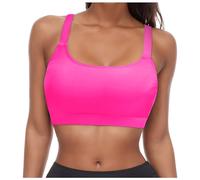 Women Solid Bikini Set Top Sporty Bra with Removable Shoulder Strap Swimwear Tops Strapless Bikini Top Bandeau Swim Top Tube Top Swimsuit Blouse Bathing Suit Swimming Costume Beachwear Swimwear