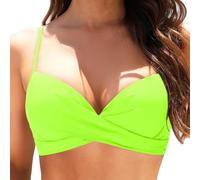 Women Solid Bikini Set Top Sporty Bra with Removable Shoulder Strap Swimwear Tops Strapless Bikini Top Bandeau Swim Top Tube Top Swimsuit Blouse Bathing Suit Swimming Costume Beachwear Swimwear