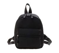 Women Solid Color Daypack Student School Backpack Travel Rucksacks Shopping Female All-matching Nylon Knapsack Women Solid Color Backpack Female Casual Girls Nylon Knapsack For-daily