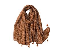 Women Spain Viscose Scarf Lovely Sunflower Tassel Shawl Wrap Neck Pashmina Stole Winter Foulard Bufandas Muslim Hijab(10)