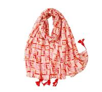 Women Spain Viscose Scarf Lovely Sunflower Tassel Shawl Wrap Neck Pashmina Stole Winter Foulard Bufandas Muslim Hijab(3)