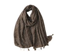 Women Spain Viscose Scarf Lovely Sunflower Tassel Shawl Wrap Neck Pashmina Stole Winter Foulard Bufandas Muslim Hijab(12)