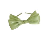 Women Spring Summer Bow Headband Solid Color Party Headwear