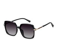 Women Square Large Frame Sunglasses Polarized Outdoor Vacation Beach Trend UV400 Sunglasses Gift (A,1)