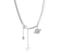 Women St Patrck Day Necklaces Pendant Mother's Day Planet And Necklace For Women Girls Charms Universe Planet Pendant Necklaces For Teen Girls Jewelry For My Wildflower Necklace for Women
