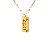 Women Stainless Steel Necklace Gold Angel Number 11 11 Necklaces Make a Wish Gift Lucky Numerology Jewelry