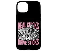 Women Stick Shift Driver Design Real Chicks Drive Sticks Case for iPhone 15 Plus