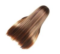 Women Straight Wig Long Brown Blonde Gradient Natural Style | High Temperature Fibre, Comfortable Skin Friendly Fit, Party and Cosplay Use, Beautiful Realistic Finish