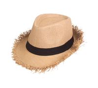 Women Straw Panama Hat, Floppy Big Beach Straw Hats for Women Foldable Summer Wide Brim Packable Sun Hat for Beach, Garden Party, Cosplay & Outdoor Festive Events