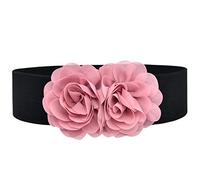 Women Stretchy Belt For Dresses Vintage Elastic Wide Waist Belt plus Size Belt for Women
