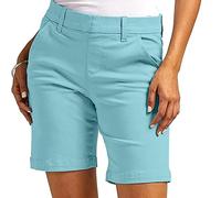 Women Summer Shorts Outfits Hot Pants Shorts High Waisted Cycling Women Running Running with Pockets 3/4 Cargo Sky Blue