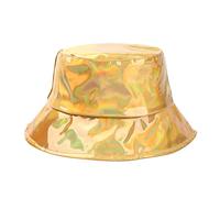 Women Sunhats for Women UK Fashion Unisex Fashion Gradient Climbing Bucket Hat Fisherman Cap Travel Sunhat Fisherman Cap Packable Outdoor Sun Hats Small Head Dinosaur Sun Hat Sun (Gold, One Size)