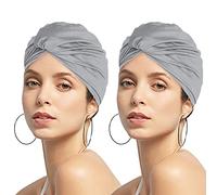 Women Swimming Cap Ear Protection Swim Cap Swimming Hat Ladies Bathing Shower Hat Super Elastic Pool Beach Surfing Water Sports Hair Bonnet Beanie Chemo Sleep Head Wrap Turban for Long Short Hair